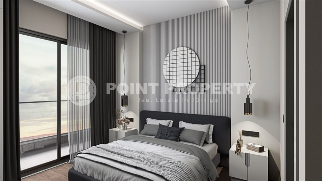 Элитная резиденция на стадии строительства Каргыджаке. Апартаменты разных планировок от 63 м².-id-1268-фото-11