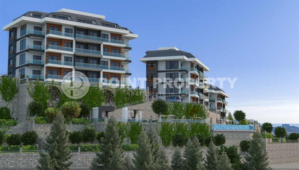 Элитная резиденция на стадии строительства Каргыджаке. Апартаменты разных планировок от 63 м².-id-1268-фото-12