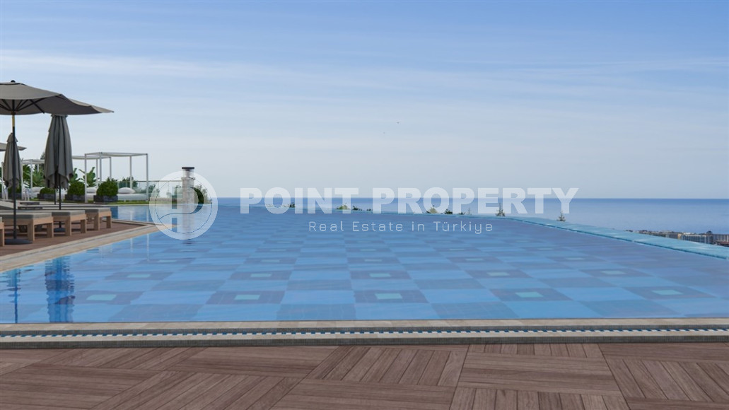 Элитная резиденция на стадии строительства Каргыджаке. Апартаменты разных планировок от 63 м².-id-1268-фото-16