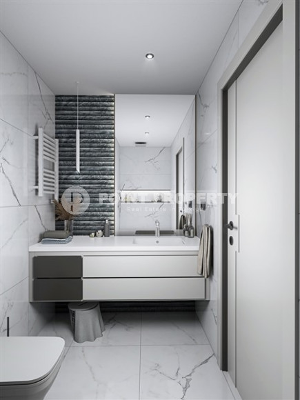 Элитная резиденция на стадии строительства Каргыджаке. Апартаменты разных планировок от 63 м².-id-1268-фото-19