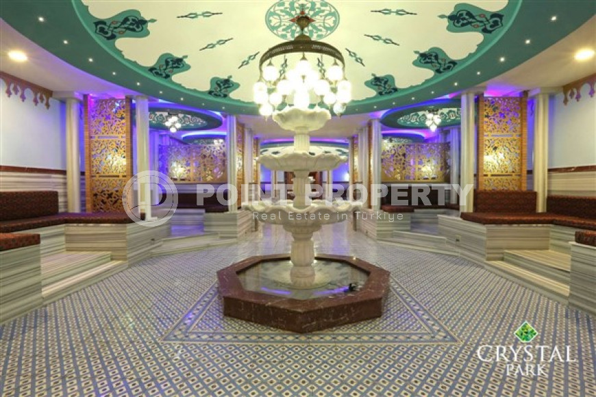 Large stylish 2+1 apartment in a complex with the infrastructure of a 5* hotel in Cikcilli, Alanya-id-3026-photo-25