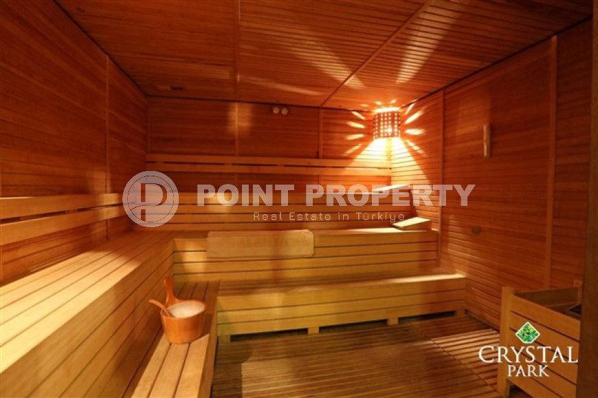 Large stylish 2+1 apartment in a complex with the infrastructure of a 5* hotel in Cikcilli, Alanya-id-3026-photo-29