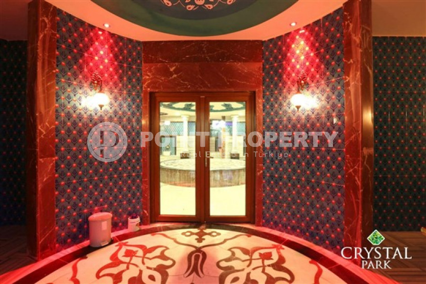 Large stylish 2+1 apartment in a complex with the infrastructure of a 5* hotel in Cikcilli, Alanya-id-3026-photo-30