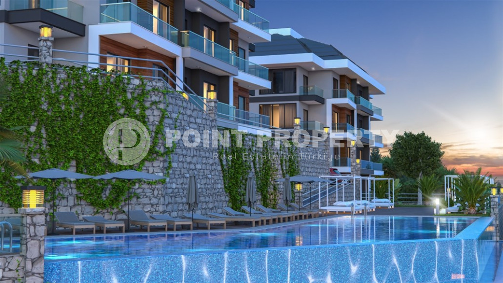 Элитная резиденция на стадии строительства Каргыджаке. Апартаменты разных планировок от 63 м².-id-1268-фото-22