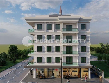 Двухуровневые четырёхкомнатные квартиры под инвестиции, в строящемся доме в Обе, Аланья-id-3027-фото-4