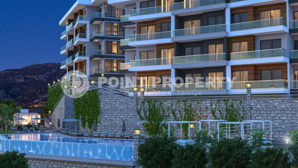 Элитная резиденция на стадии строительства Каргыджаке. Апартаменты разных планировок от 63 м².-id-1268-фото-23