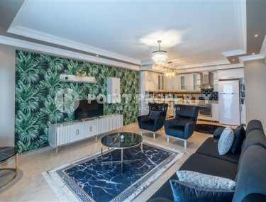 Lovely apartment 2+1, 120 m2, on the tenth floor of a complex with infrastructure, Mahmutlar district-id-3032-photo-1