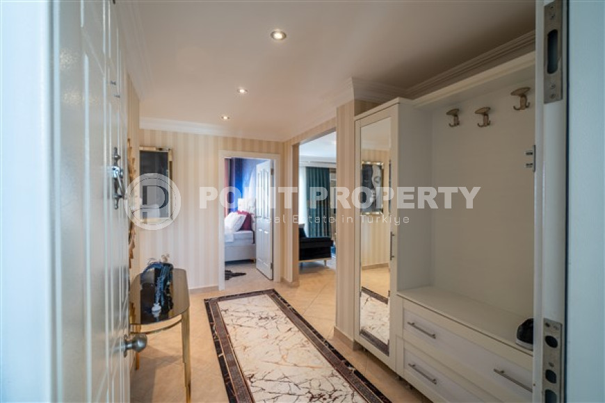 Lovely apartment 2+1, 120 m2, on the tenth floor of a complex with infrastructure, Mahmutlar district-id-3032-photo-15