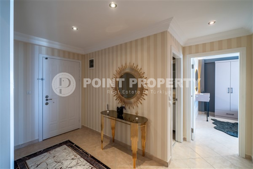 Lovely apartment 2+1, 120 m2, on the tenth floor of a complex with infrastructure, Mahmutlar district-id-3032-photo-16