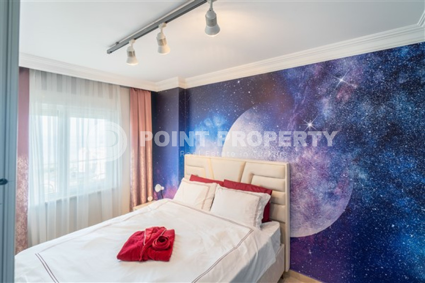 Lovely apartment 2+1, 120 m2, on the tenth floor of a complex with infrastructure, Mahmutlar district-id-3032-photo-19