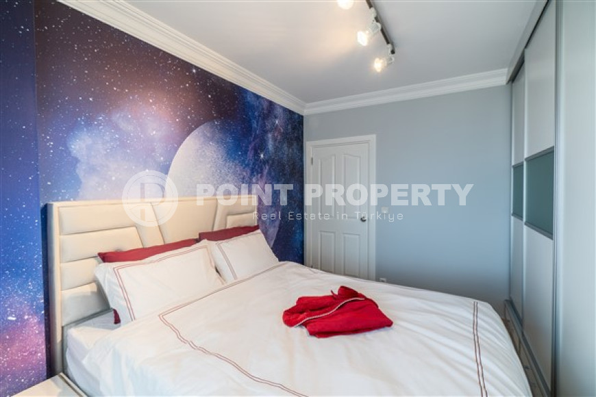 Lovely apartment 2+1, 120 m2, on the tenth floor of a complex with infrastructure, Mahmutlar district-id-3032-photo-20