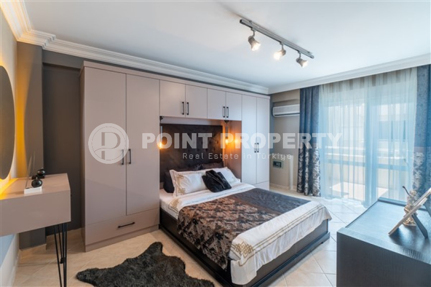 Lovely apartment 2+1, 120 m2, on the tenth floor of a complex with infrastructure, Mahmutlar district-id-3032-photo-24