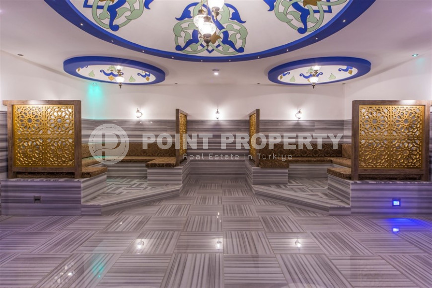 Garden duplex 4+1 with an area of 225 m2 in the Kestel area, just 350 meters from the sea-id-1269-photo-4