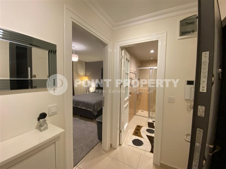 Очаровательные апартаменты 1+1 в комплексе с пятизвездочной отельной инфраструктурой 2011 года постройки, Оба, Аланья-id-3034-фото-3