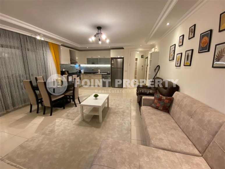 Очаровательные апартаменты 1+1 в комплексе с пятизвездочной отельной инфраструктурой 2011 года постройки, Оба, Аланья-id-3034-фото-9