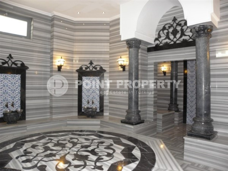 Очаровательные апартаменты 1+1 в комплексе с пятизвездочной отельной инфраструктурой 2011 года постройки, Оба, Аланья-id-3034-фото-24