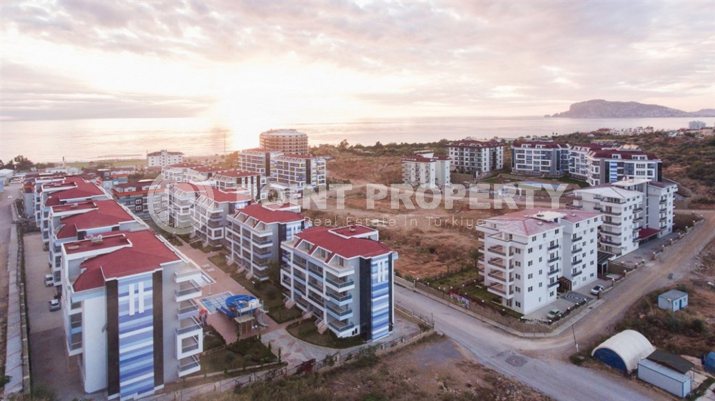 Garden duplex 4+1 with an area of 225 m2 in the Kestel area, just 350 meters from the sea-id-1269-photo-15