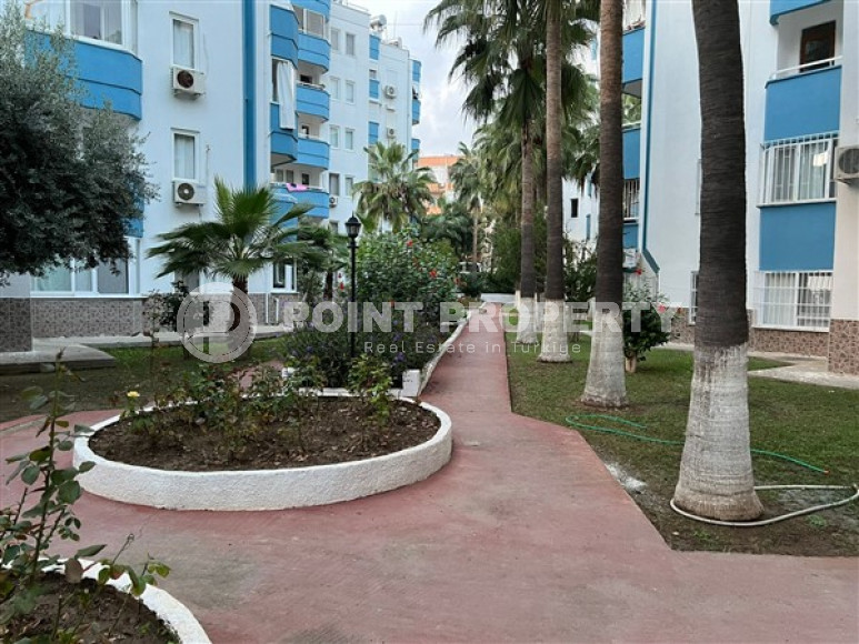 Трёхкомнатные апартаменты 85 м2 в уютном зелёном комплексе района Конаклы, Аланья-id-3038-фото-2