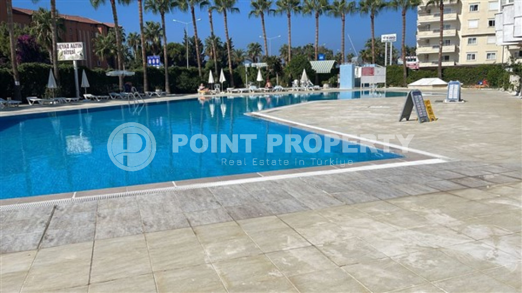 Трёхкомнатные апартаменты 85 м2 в уютном зелёном комплексе района Конаклы, Аланья-id-3038-фото-12