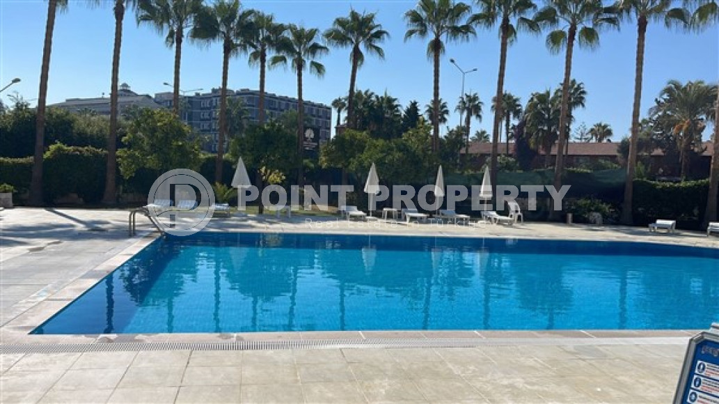 Трёхкомнатные апартаменты 85 м2 в уютном зелёном комплексе района Конаклы, Аланья-id-3038-фото-13