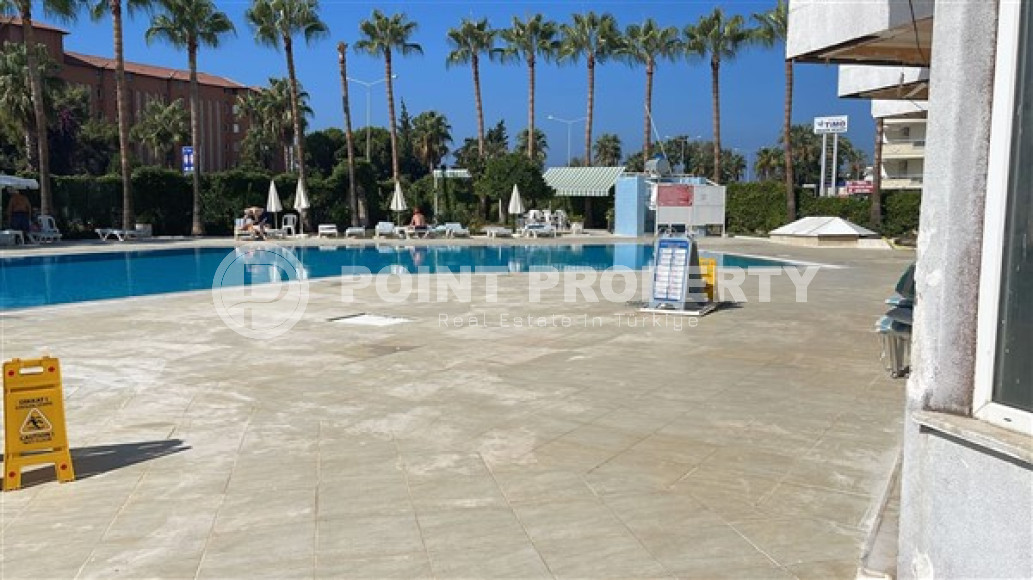 Трёхкомнатные апартаменты 85 м2 в уютном зелёном комплексе района Конаклы, Аланья-id-3038-фото-17