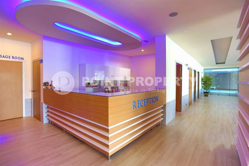 Garden duplex 4+1 with an area of 225 m2 in the Kestel area, just 350 meters from the sea-id-1269-photo-20