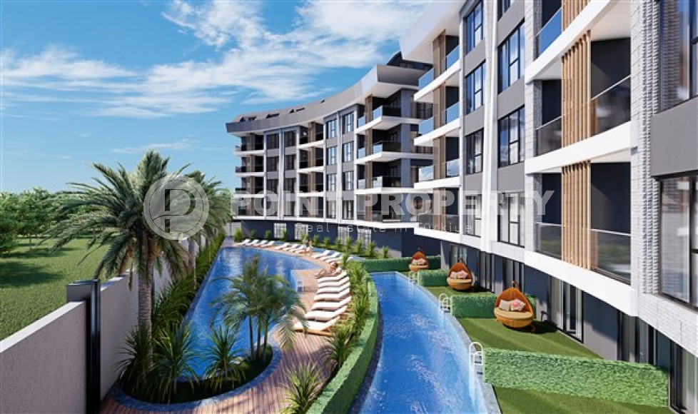 Investment project with interesting layouts of 50-110 m² and apartments with a private pool, Konakli, Alanya-id-3029-photo-1