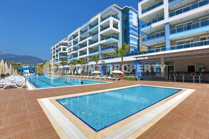 Garden duplex 4+1 with an area of 225 m2 in the Kestel area, just 350 meters from the sea-id-1269-photo-23