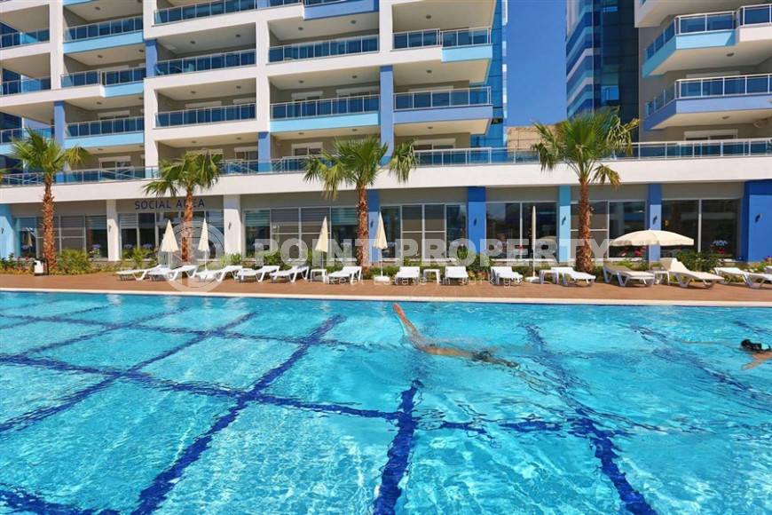 Garden duplex 4+1 with an area of 225 m2 in the Kestel area, just 350 meters from the sea-id-1269-photo-24