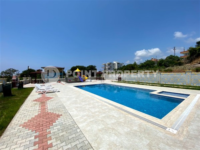 Просторная трёхкомнатная квартира 120 м² в новом комплексе, Демирташ, Аланья-id-3041-фото-11