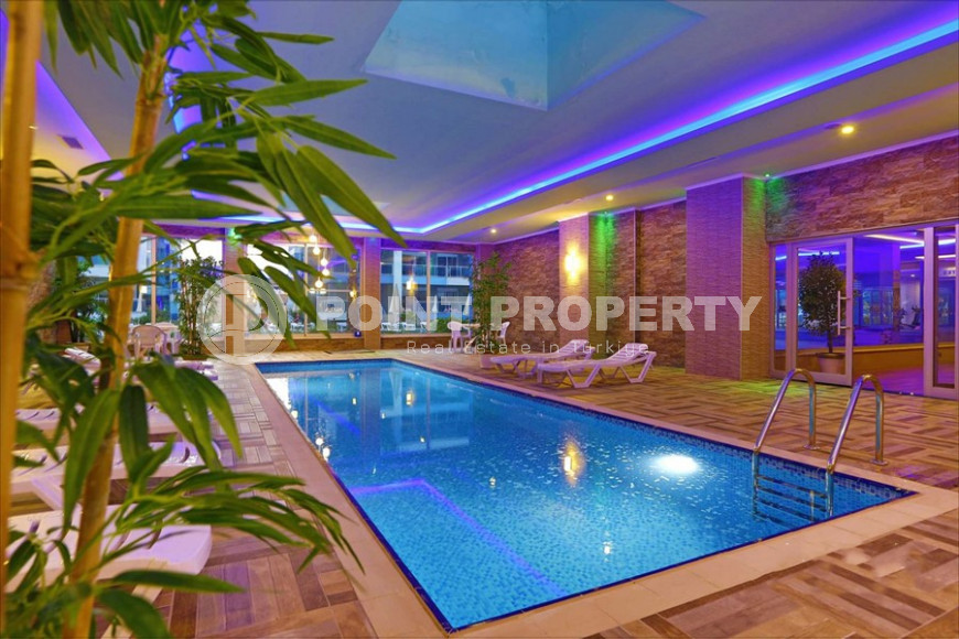 Garden duplex 4+1 with an area of 225 m2 in the Kestel area, just 350 meters from the sea-id-1269-photo-28