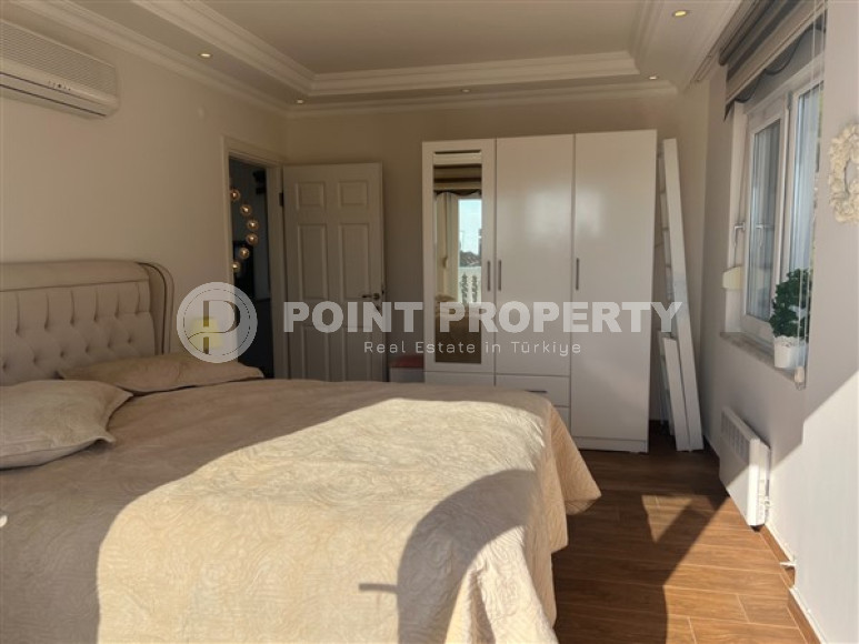 Шикарная трёхэтажная вилла 5+1 с видом, Тепе, Аланья-id-3043-фото-5