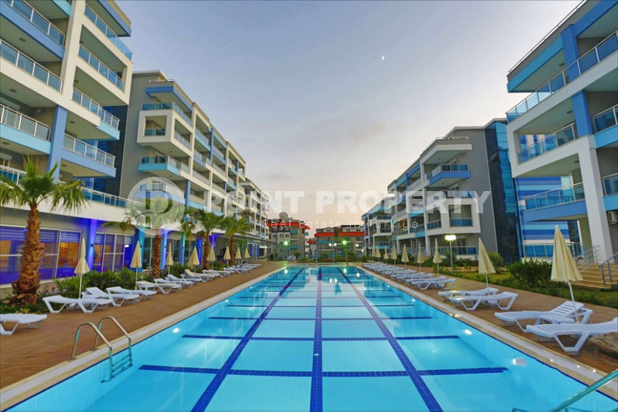 Garden duplex 4+1 with an area of 225 m2 in the Kestel area, just 350 meters from the sea-id-1269-photo-29