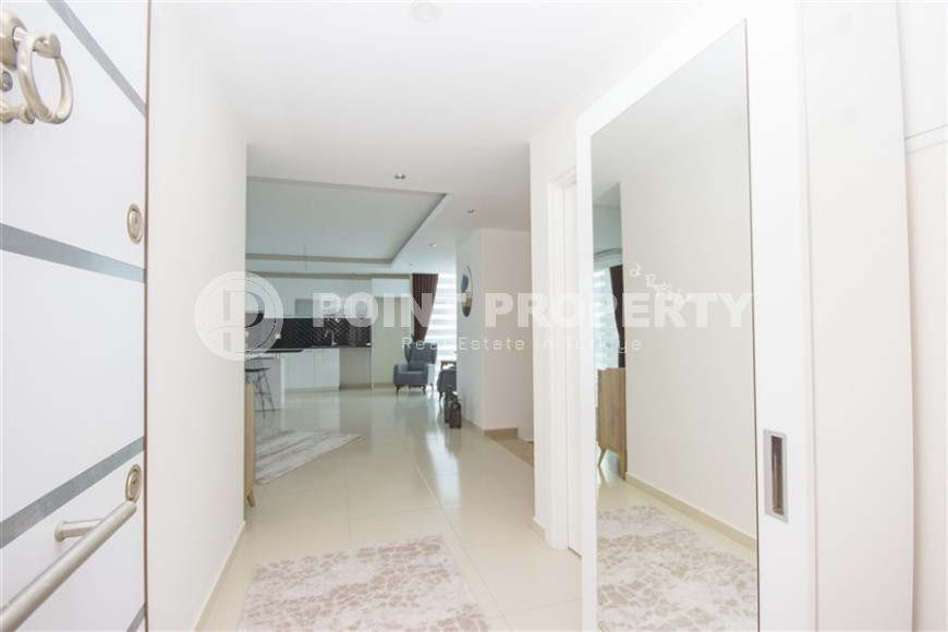 Garden duplex 4+1 with an area of 225 m2 in the Kestel area, just 350 meters from the sea-id-1269-photo-31