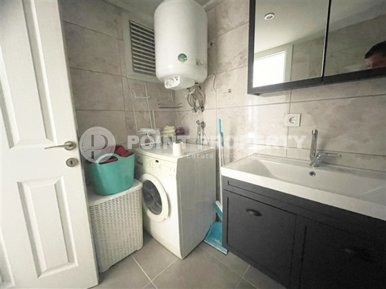 Уютная двухуровневая вилла с интересной планировкой и видом на море, в центре Аланьи, район Тепе-id-3044-фото-16