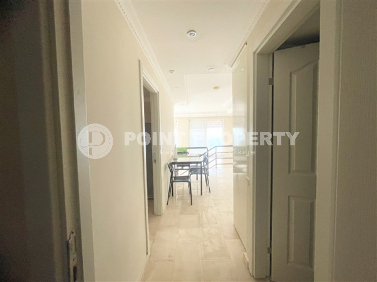 Уютная двухуровневая вилла с интересной планировкой и видом на море, в центре Аланьи, район Тепе-id-3044-фото-17