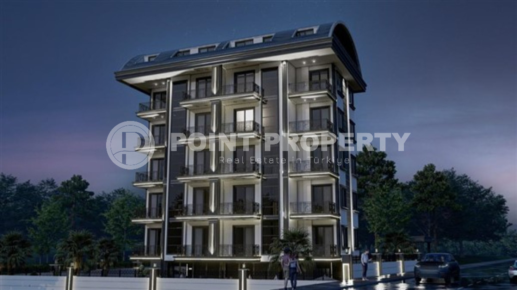 Two-room apartment 44 m² at an attractive price, in a building under construction, Avsallar, Alanya-id-3045-photo-3
