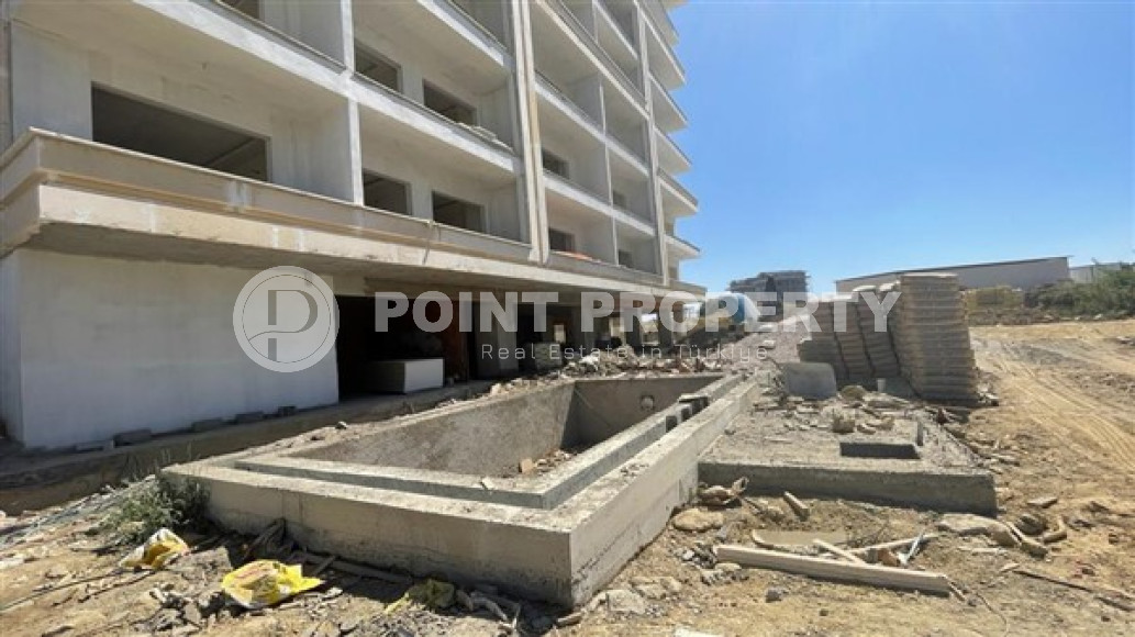 New 1+1 apartment of standard size in a house at the final stage of construction, Avsallar, Alanya-id-3047-photo-7