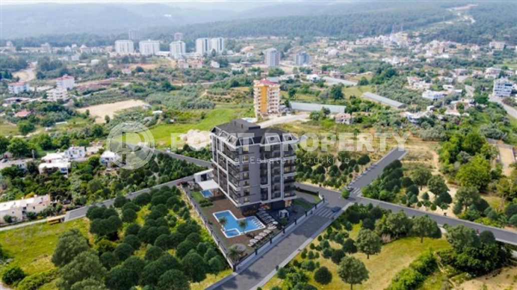 New 1+1 apartment of standard size in a house at the final stage of construction, Avsallar, Alanya-id-3047-photo-10