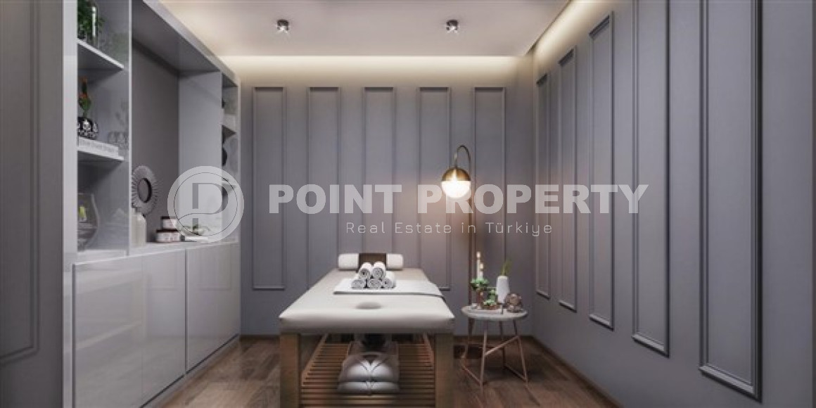 New 1+1 apartment of standard size in a house at the final stage of construction, Avsallar, Alanya-id-3047-photo-11