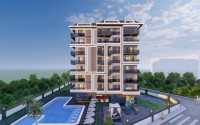 New 1+1 apartment of standard size in a house at the final stage of construction, Avsallar, Alanya-id-3047-photo-13