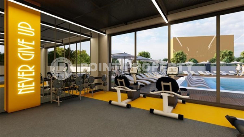 New 1+1 apartment of standard size in a house at the final stage of construction, Avsallar, Alanya-id-3047-photo-17