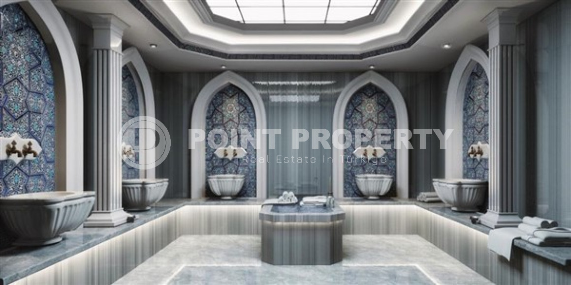 New 1+1 apartment of standard size in a house at the final stage of construction, Avsallar, Alanya-id-3047-photo-19