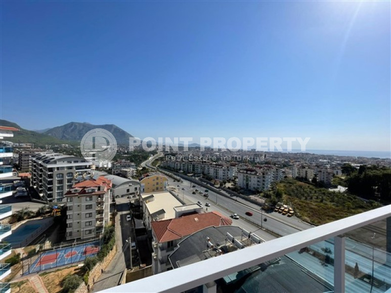 Огромный двухуровневый пентхаус 3+1 с бассейном на крыше, Джикджилли, Аланья-id-3048-фото-3