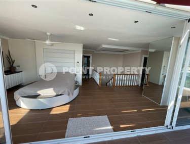 Огромный двухуровневый пентхаус 3+1 с бассейном на крыше, Джикджилли, Аланья-id-3048-фото-4