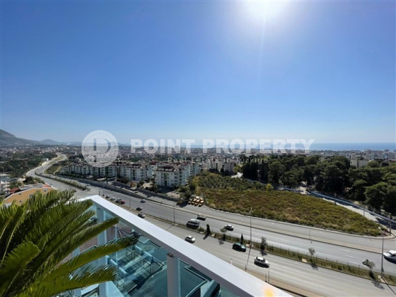 Огромный двухуровневый пентхаус 3+1 с бассейном на крыше, Джикджилли, Аланья-id-3048-фото-6