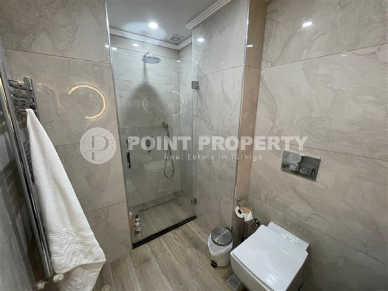 Огромный двухуровневый пентхаус 3+1 с бассейном на крыше, Джикджилли, Аланья-id-3048-фото-10