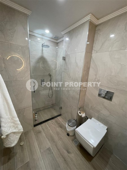 Огромный двухуровневый пентхаус 3+1 с бассейном на крыше, Джикджилли, Аланья-id-3048-фото-12