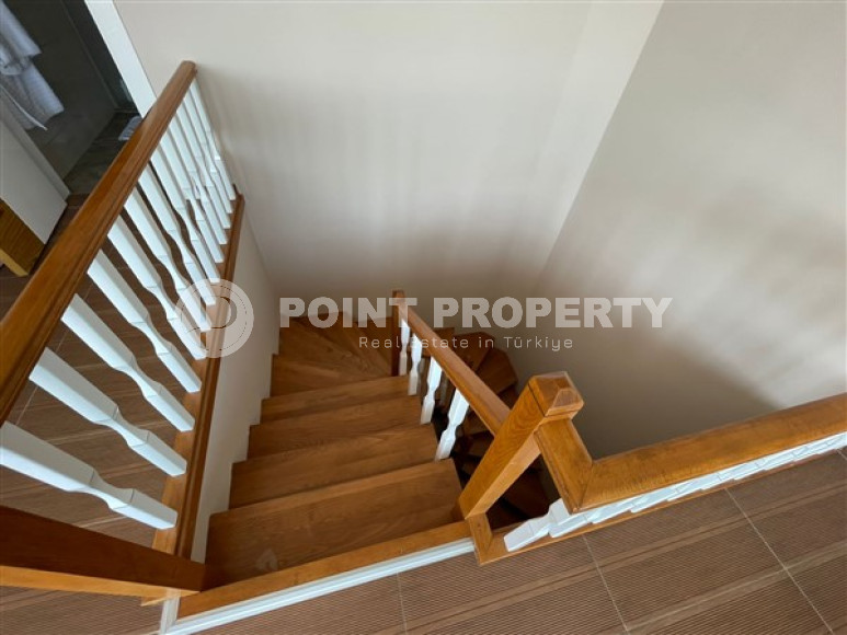 Огромный двухуровневый пентхаус 3+1 с бассейном на крыше, Джикджилли, Аланья-id-3048-фото-18