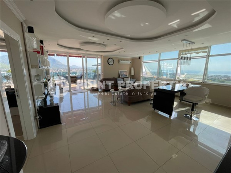 Огромный двухуровневый пентхаус 3+1 с бассейном на крыше, Джикджилли, Аланья-id-3048-фото-25